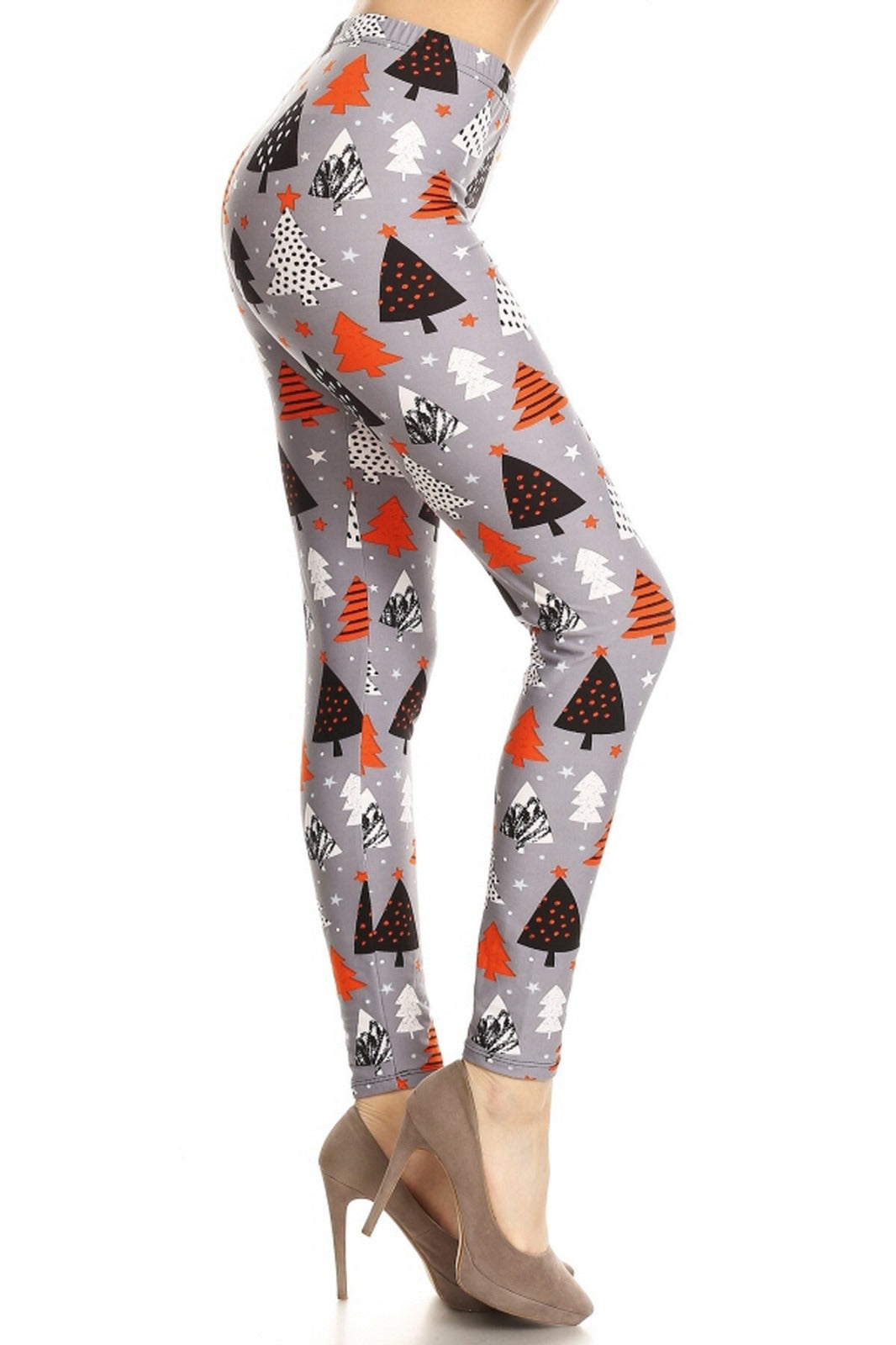 Orange Christmas Legging