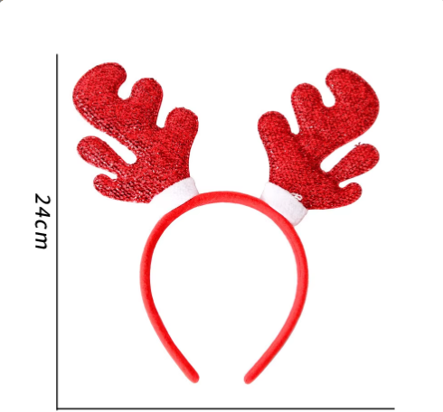 Christmas Headbands Holiday Party Headband Xmas Headwear for Kids/Adults