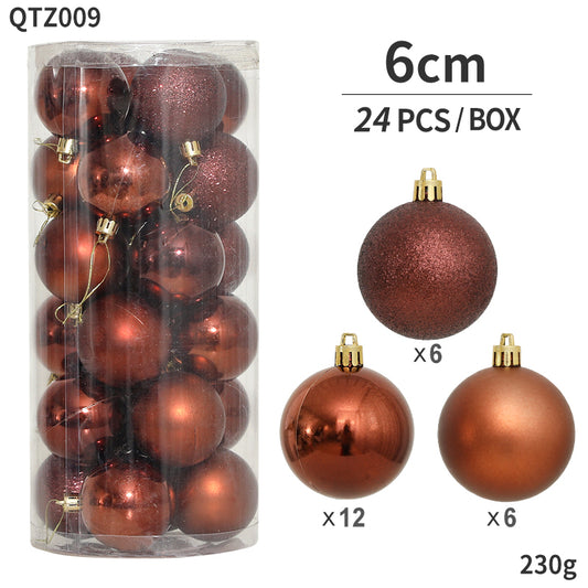 Shatter Proof 24PCS Christmas Ornament Baubles