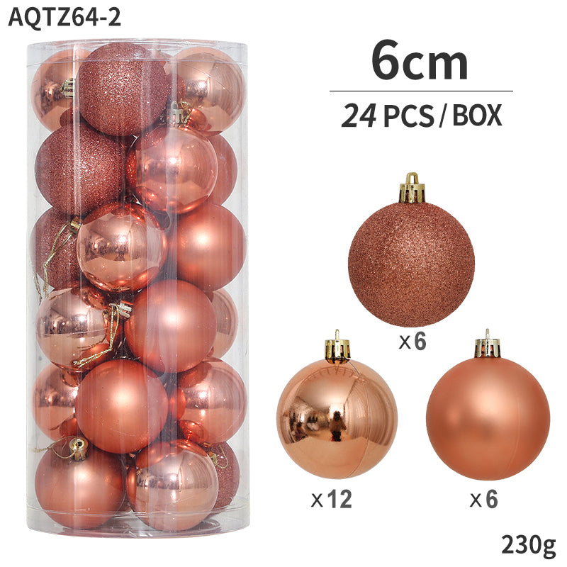 Shatter Proof 24PCS Christmas Ornament Baubles