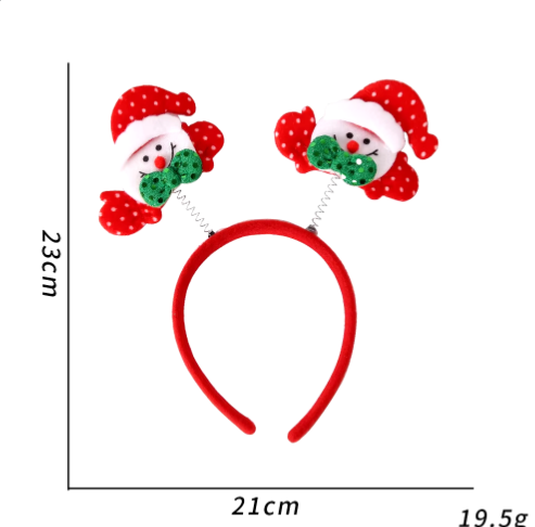 Christmas Headbands Holiday Party Headband Xmas Headwear for Kids/Adults