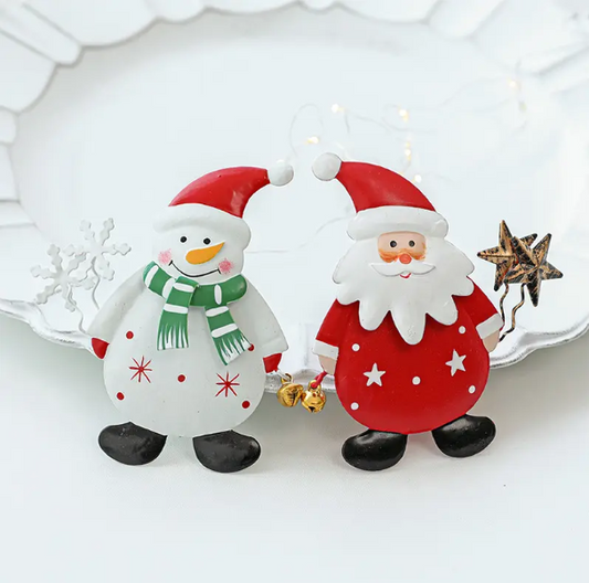 2 Pack 2 Variation Christmas Decor Wine Bottle Xmas Decoration Santa Claus Snowman Wine Bottle Decoration Christmas Wine Bottle Cover